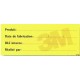 Etiquettes Post-it pré-imprimées