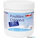 Pastilles chlorees effervescentes