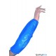 Manchette Bleue PE - protection des bras hygiène